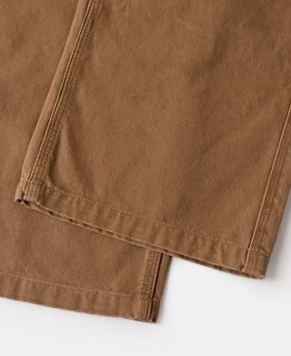 12 oz Canvas Railroad Work Pants - Light Brown