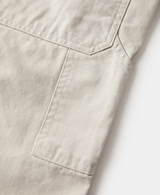 12 oz Canvas Railroad Work Pants- White