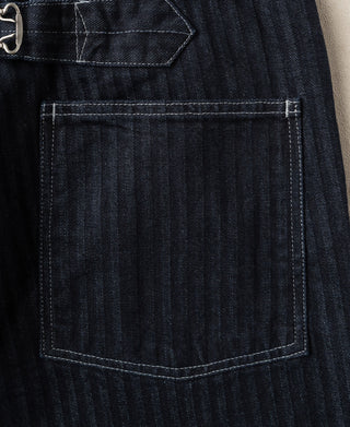 1933 HBT Denim Buckle-Back Fatigue Pants