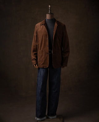 1940s French Corduroy Chore Coat