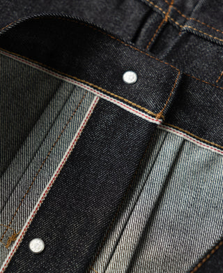 15.5oz Shawl Collar Type 1 Selvedge Denim Jacket