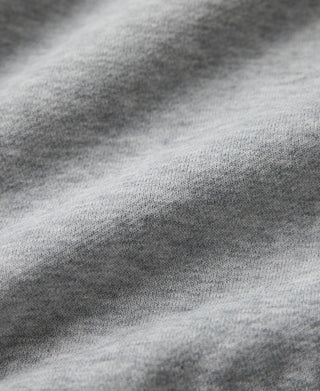 Heavyweight Terry Zip-Up Hoodie - Heather Gray