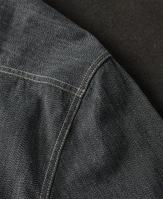 1930s Jaspé Workshirt - Dark Gray