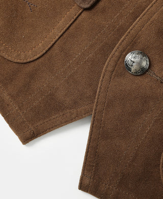 Classic Suede Western Hunting Vest