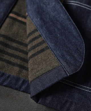 Lot 355 Blanket Lined Selvedge Denim Jacket