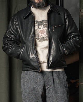 Lot 391 Cossack Goatskin Leather Jacket