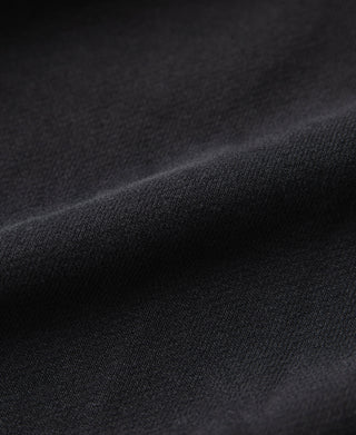 Heavyweight Terry Zip-Up Hoodie - Black