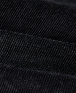 Bolero Embroidered Corduroy Western Shirt - Black