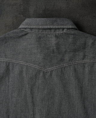 1930s Jaspé Workshirt - Dark Gray