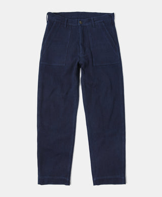 OG-107 Fatigue Pants - Indigo-Dyed Sashiko Version