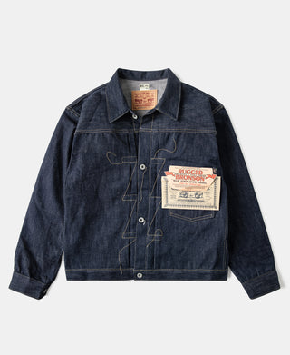 Lot 44806XX WWII Type 1 Selvedge Denim Jacket