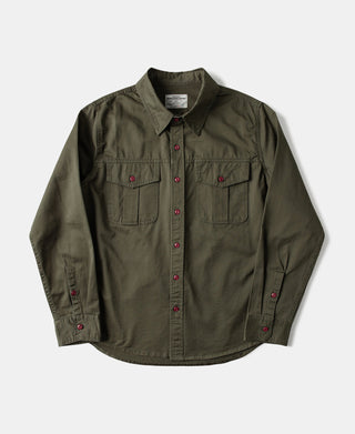 Classic Fit Engineer Workshirt - Olive