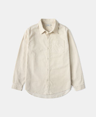 1960s Corduroy Work Shirt - White