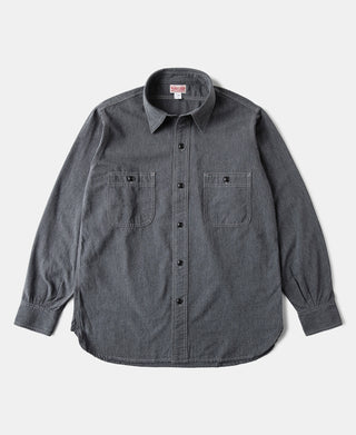 Lot 206 1940s Chambray Work Shirt