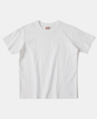 Loopwheel Tubular Athletic T-Shirt - White