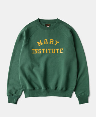 Lot 121 1950s College Athletic Sweatshirt - Green