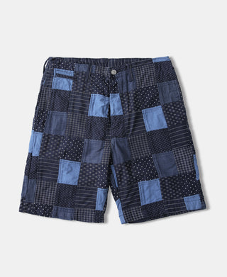 Wabash Patchwork Cotton Shorts