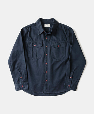 Classic Fit Engineer Workshirt - Navy
