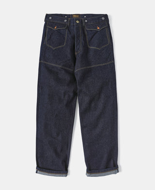 1879 Model Charles A. Jones Denim Railroad Work Trousers