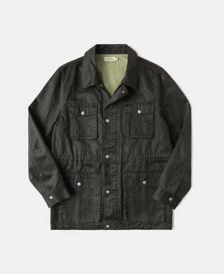 1950s Coated Cotton Field Jacket