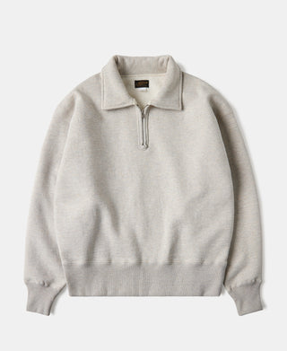 Lot 119 Half-Zip Pullover Sweatshirt - Oatmeal