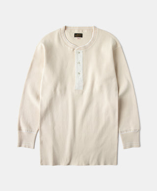 Lot 924 Long-Sleeve Warm Henley Shirt - Apricot