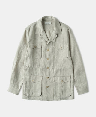 Classic Linen Safari Jacket