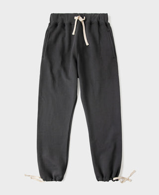 17.6 oz Heavyweight Terry Sweatpants - Black