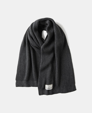 Wool Blend USN Scarf - Gray