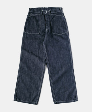 1935 US Army CCC Fatigue Dungaree in Indigo