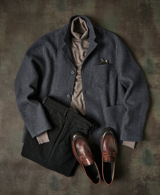 Wool Felted Chore Coat