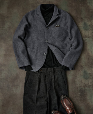 Wool Felted Chore Coat