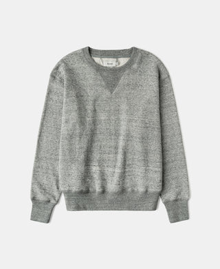 Heavyweight Double V-Gusset Tubular Sweatshirt - Heather Gray