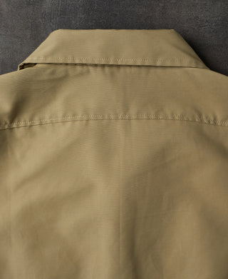 60/40 Water-Repellent Coach Jacket - Khaki