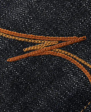 19oz Rope Dyed Selvedge Straight-Leg Jeans