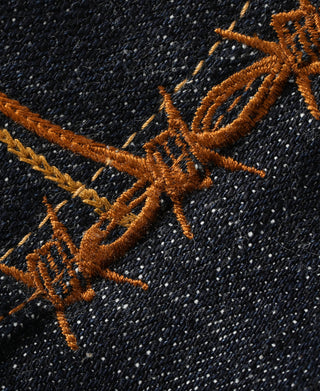 19oz Rope Dyed Selvedge Straight-Leg Jeans