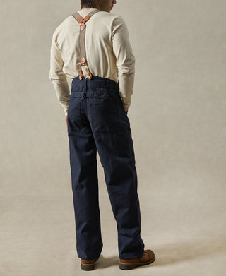 12 oz Canvas Railroad Work Pants - Navy