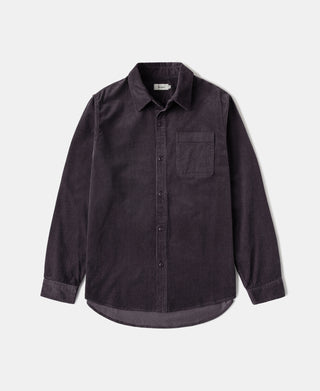 1960s Corduroy Work Shirt - Purple