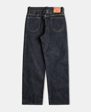 Back View of Denim Jeans