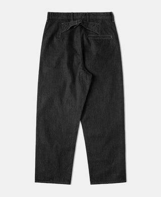 Lot 813J 15.5oz HBT Black Selvedge Denim Jeans
