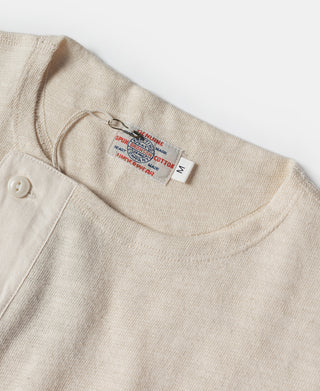 Side Closing Short Sleeve Henley T-Shirt - Embryo