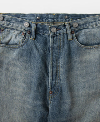 Lot 33801XX 12.5oz Selvedge Denim Jeans - Washed Blue