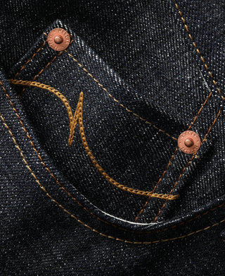 19oz Rope Dyed Selvedge Straight-Leg Jeans