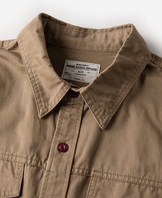 Classic Fit Engineer Workshirt - Khaki
