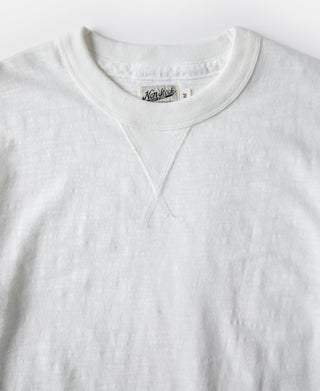 Heavyweight Cotton Gusset Tubular T-Shirt - White