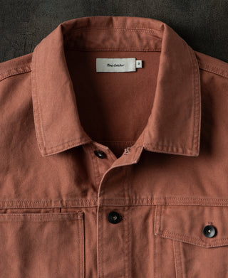 Collar Detail of Cruiser Jacket