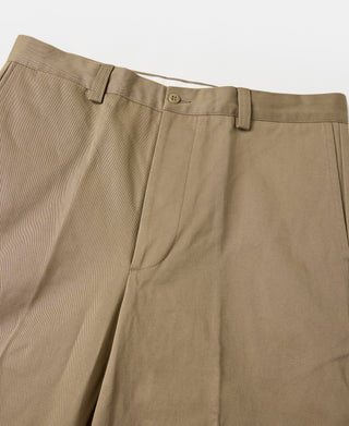 Lot 829 1940s High-Waisted Work Trousers - Khaki