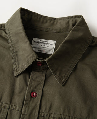 Classic Fit Engineer Workshirt - Olive