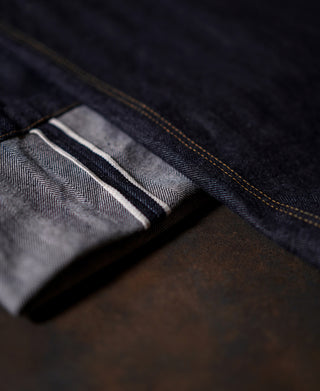 1870s 15 oz Herringbone Selvedge Denim Work Jeans