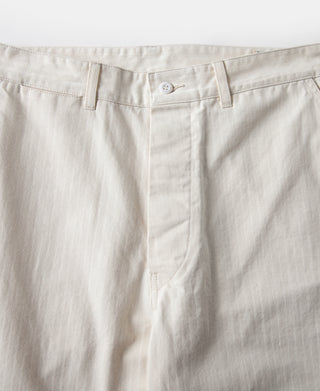 Lot 825 1950s USMC Herringbone Trousers - Natural